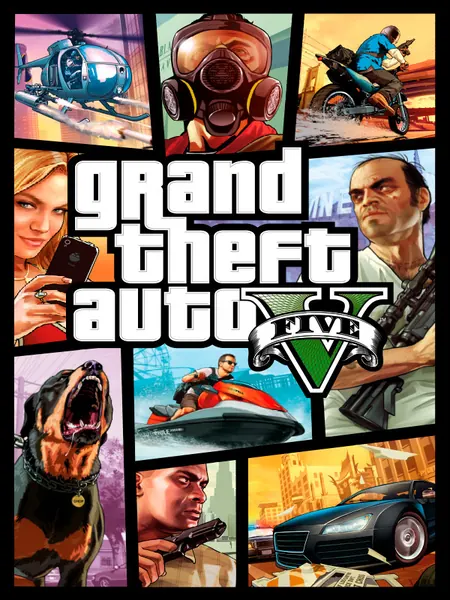 Grand Theft Auto V box art